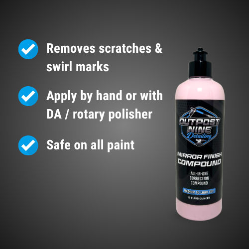 Mirror Finish Compound — All-in-One Paint Correction Compound