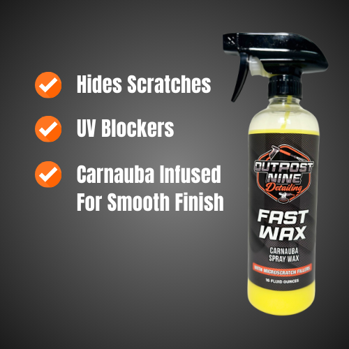 Outpost Nine Fast Wax — Spray-On Shine & Protection
