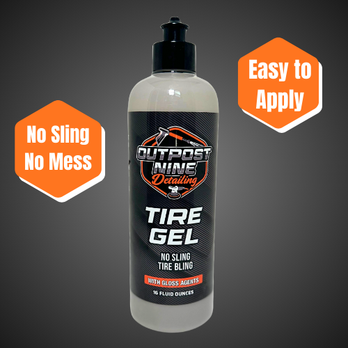 Outpost Nine Tire Gel — Deep Shine Tire Dressing