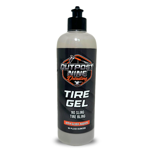 Outpost Nine Tire Gel — Deep Shine Tire Dressing